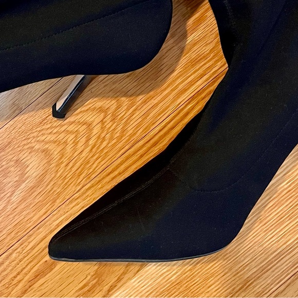 Black Stretch Tall Stretch Boot - Picture 2 of 10